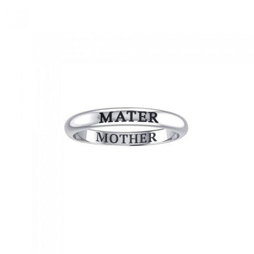 MATER MOTHER Sterling Silver Ring TRI932 - Jewelry